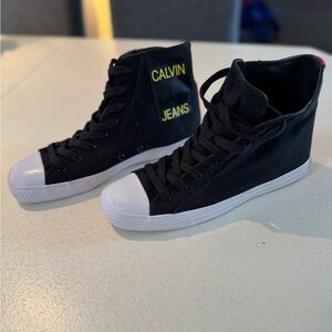 Calvin Klein Constantine Black High-Top Sneakers